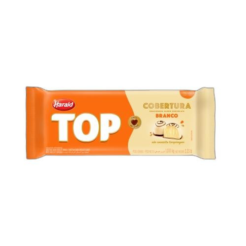 Detalhes do produto Cobert Frac Top 1,01Kg Harald Choc Bco