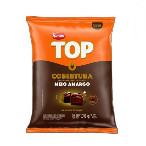 Detalhes do produto Cobert Frac Gotas Top 1,01Kg Harald Meio Amargo