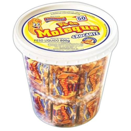 Detalhes do produto Pe Moleque Croc Embr Pt 50X16Gr Amendupa Amendoim
