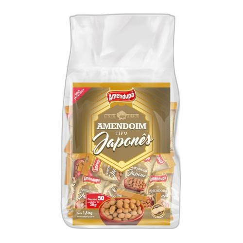 Detalhes do produto Amendoim Japones Fd 50X30Gr Amendupa Salgado