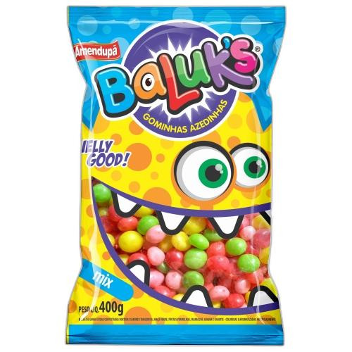 Detalhes do produto Goma Baluks Azedinha Pc 400Gr Amendupa Sortido
