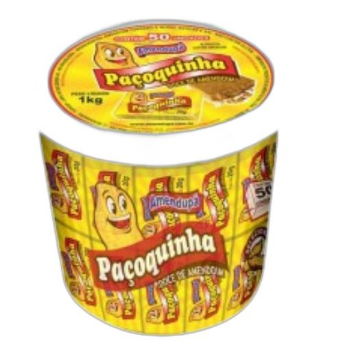 Detalhes do produto Pacoca Pacoquinha Quad Embr Pt 50X20Gr A Amendoim