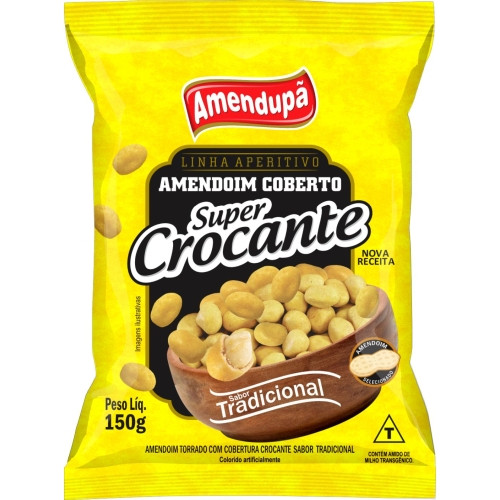 Detalhes do produto Amendoim Crocante 150Gr Amendupa Tradicional