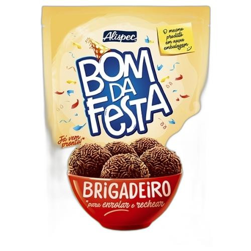Detalhes do produto Brigadeiro Bom Festa 385Gr Alispec Chocolate