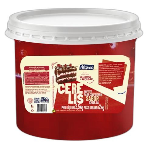 Detalhes do produto Calda Cerelis 2,5Kg Alispec Cereja