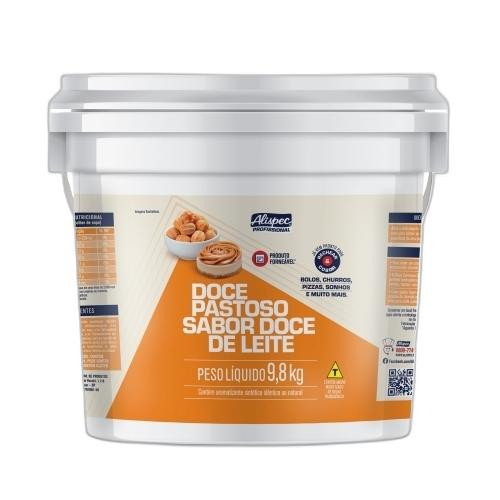 Detalhes do produto Doce Leite Pastoso Balde 9,8Kg Alispec .