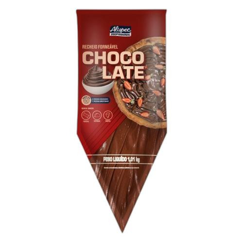 Detalhes do produto Recheio Forneavel 1,01Kg Alispec Chocolate