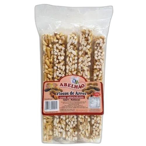 Detalhes do produto Arroz Caramelizado 100Gr Abelhao 2 Amendoim