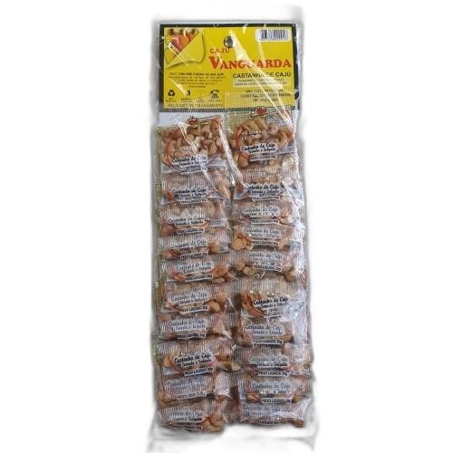 Detalhes do produto Castanha Caju Ct 20X20Gr Vangua Salgado