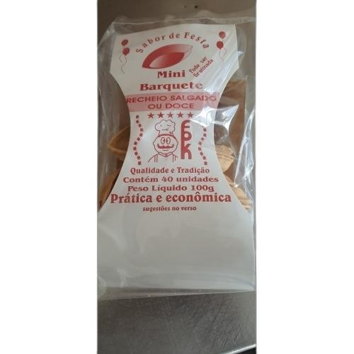 Detalhes do produto Forma Frita Mini Barquete 40Un Fpk .