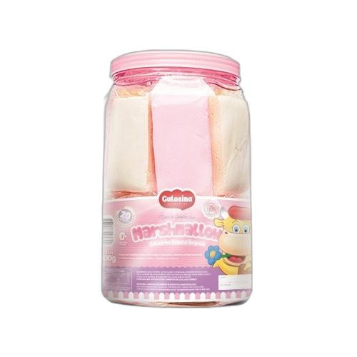 Detalhes do produto Doce Marshmallow Embr Pt 20X40Gr Gulosin Morang.baunilha