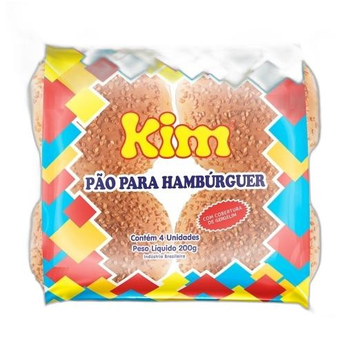 Detalhes do produto Pao Hamburguer 200Gr Kim Paes Gergelim