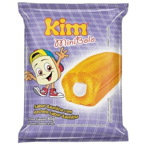 Detalhes do produto Bolo Mini Duplo 70Gr Kim Paes Baunilha.baunil