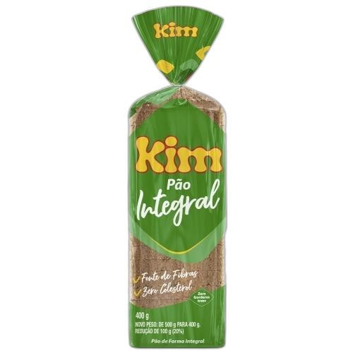 Detalhes do produto Pao Forma 500Gr Kim Paes Integral