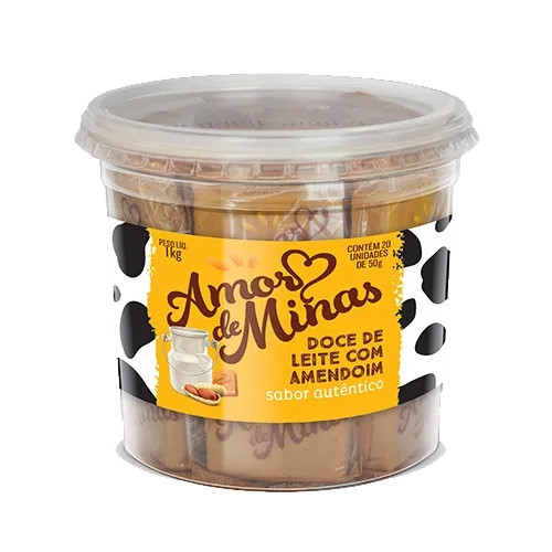 Detalhes do produto Doce Leite Embr Pt 20X50Gr Amor Minas Amendoim