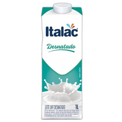 Detalhes do produto Leite Uht 1Lt Italac Desnatado