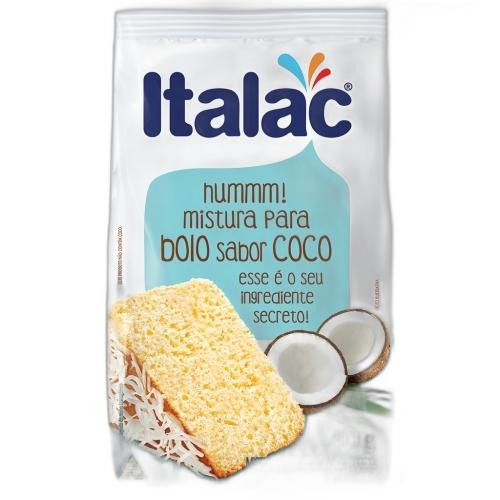 Detalhes do produto Mistura Bolo 400Gr Italac Coco