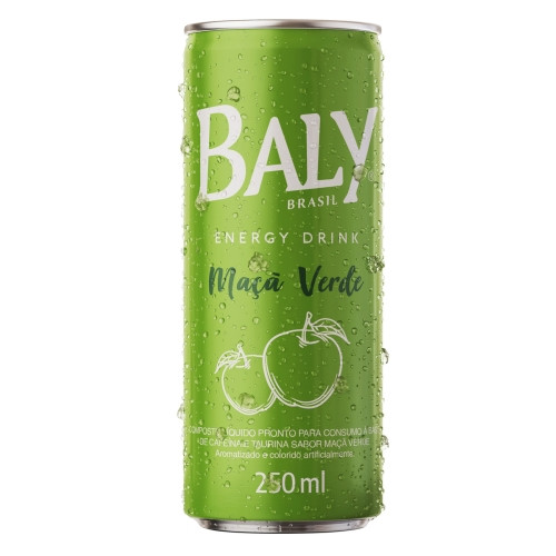 Detalhes do produto Energetico Baly 250Ml Maca Verde