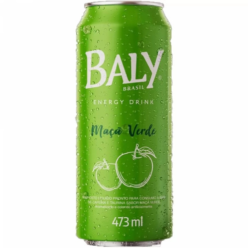 Detalhes do produto Energetico Baly 473Ml Maca Verde