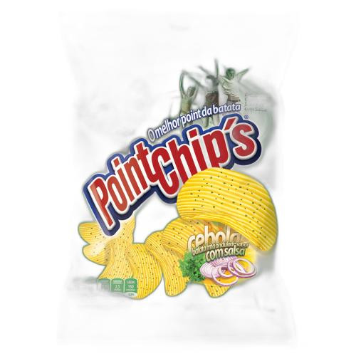 Detalhes do produto Batata Chips Ondulada 40Gr Pointchips Cebola.salsa