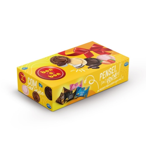 Detalhes do produto Bombom Bonobon Mix 165G Arcor Sortido