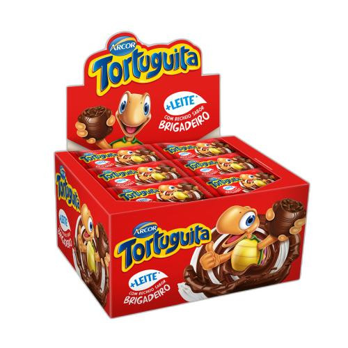 Detalhes do produto Choc Tortuguita 24X15,5Gr Arcor Brigadeiro