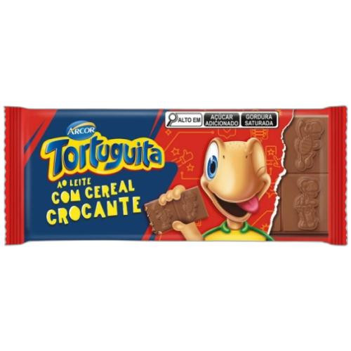 Detalhes do produto Choc Tortuguita 80Gr Arcor Crocante