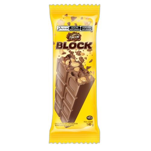 Detalhes do produto Choc Block 140Gr Arcor Ao Leite.amendo