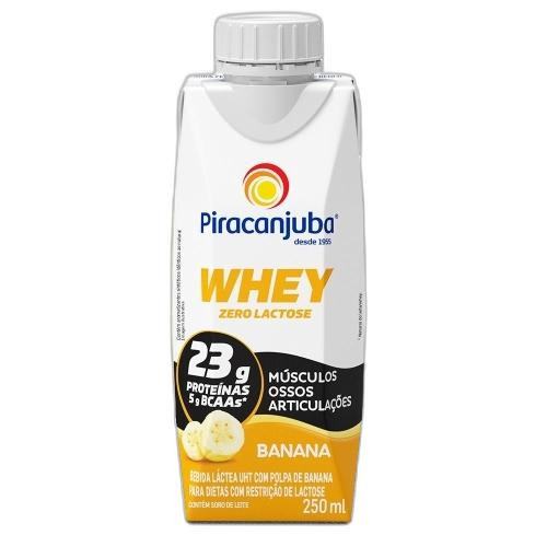 Detalhes do produto Bebida Lactea Whey Zero Lactose 250Ml Pi Banana