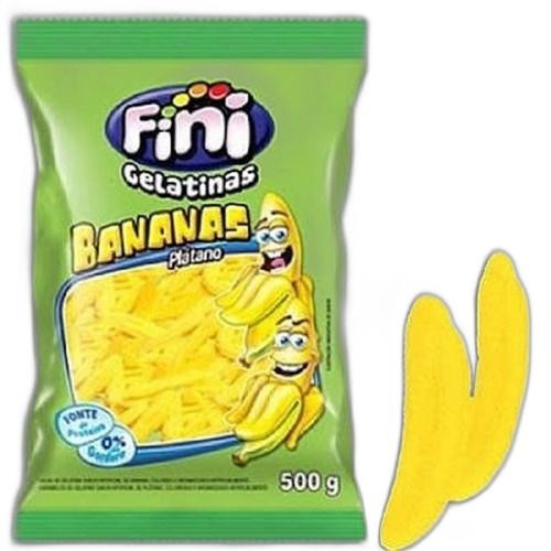 Detalhes do produto Bala Gel Bananas 500Gr Fini Banana