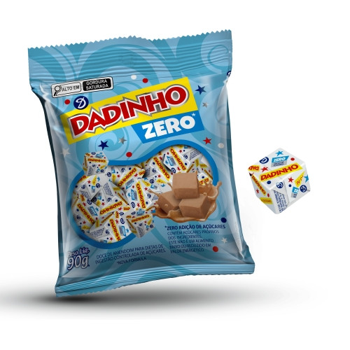 Detalhes do produto Bala Mast Zero Acuc 90Gr Dadinho Amendoim