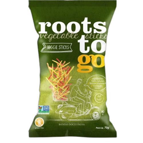 Detalhes do produto Snack Veggie 70Gr Roots To Go .