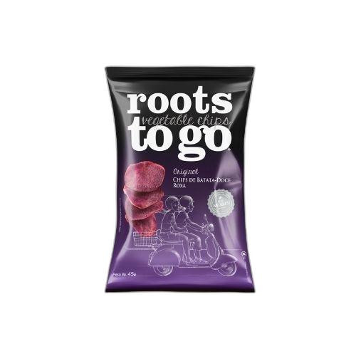 Detalhes do produto Chips Purple Sweet 45Gr Roots To Go Batata Doce Rox