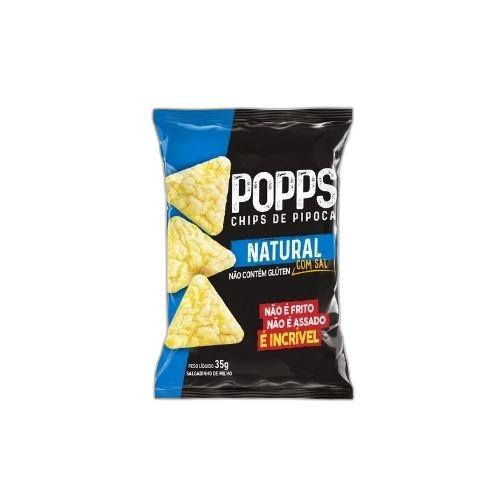 Detalhes do produto Pipoca Chips Popps 35Gr Roots To Go  Natural