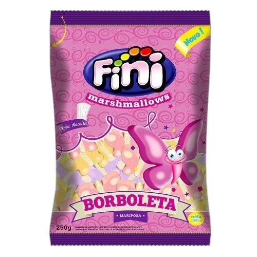 Detalhes do produto Marshmallow Borboleta 250Gr Fini Nata