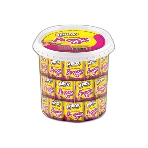 Detalhes do produto Pacoca Quad Embr Pt 50X19Gr Mindy Amendoim