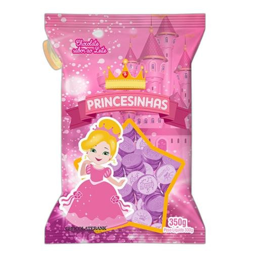 Detalhes do produto Choc Princesinha 350Gr Chocolatebank Ao Leite