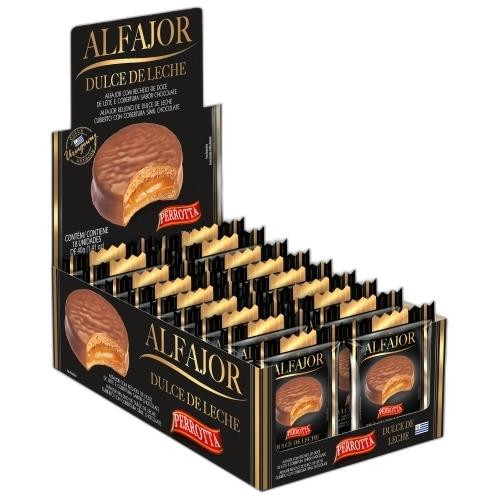 Detalhes do produto Alfajor 40Gr Perrota Green Lakes Doce De Leite