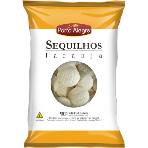 Detalhes do produto Bisc Sequilho 100Gr Porto Alegre  Laranja