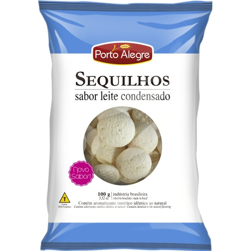 Detalhes do produto Bisc Sequilho 100Gr Porto Alegre  Leite Condensad