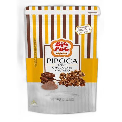 Detalhes do produto Pipoca 90Gr Big Poc Choc Maltado