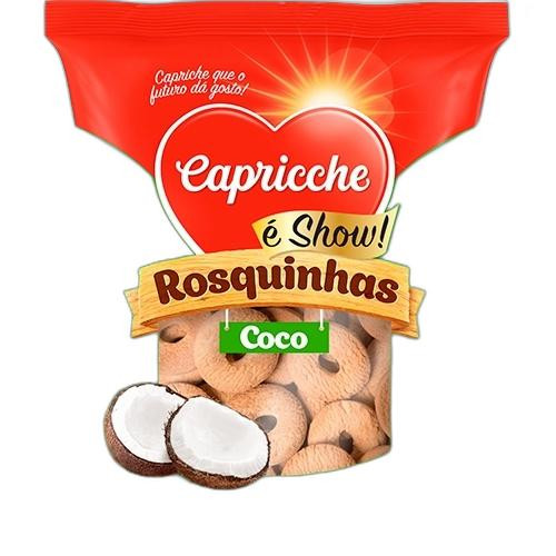 Detalhes do produto Bisc Rosca 300Gr Capricche Coco