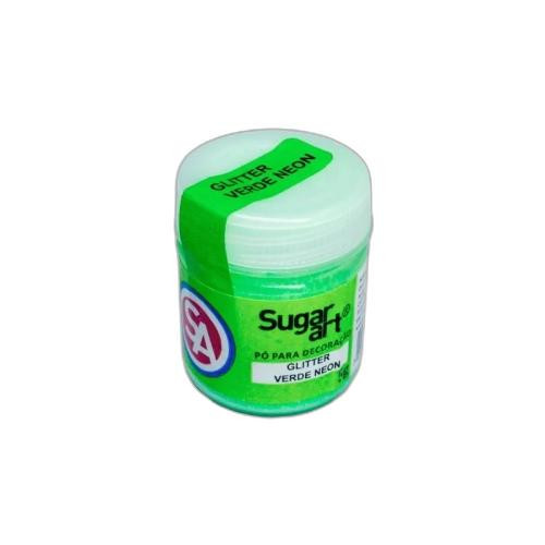 Detalhes do produto Glitter Decoracao 5Gr Sugar Art Verde Neon