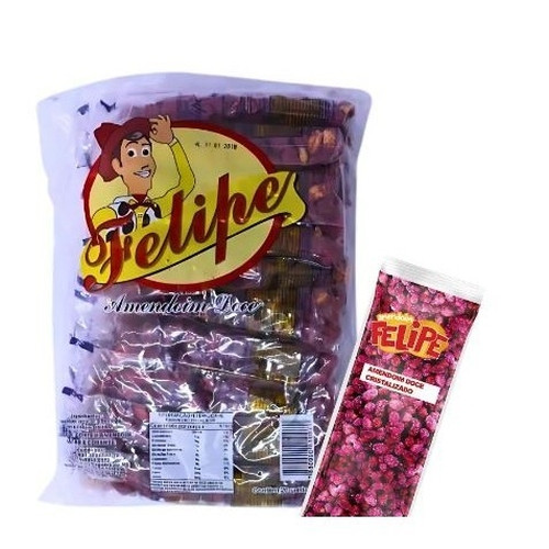 Detalhes do produto Amendoim Praline Fd 20X53Gr Felipe Doce