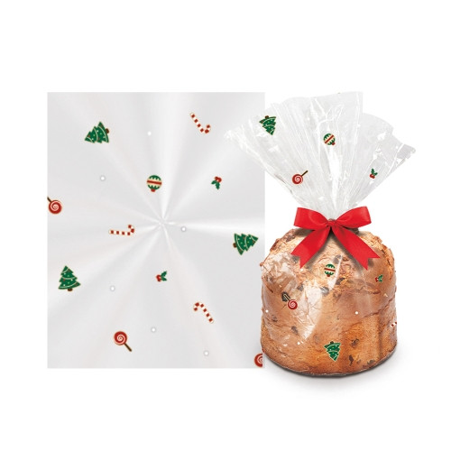 Detalhes do produto X Saco Panetone Doce Natal 50U 100G Pack .