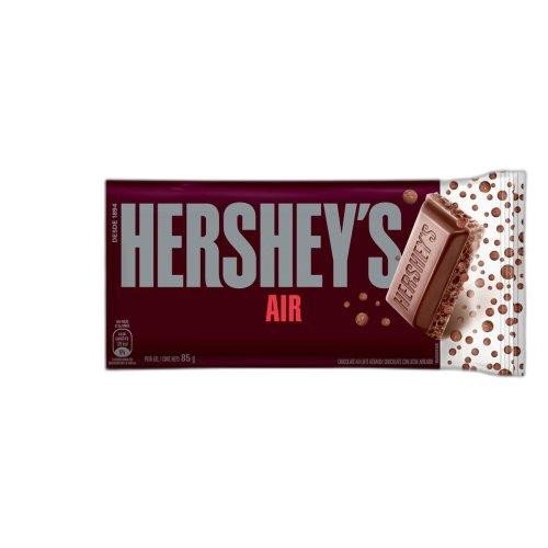 Detalhes do produto Choc Aerado 85Gr Hersheys Ao Leite