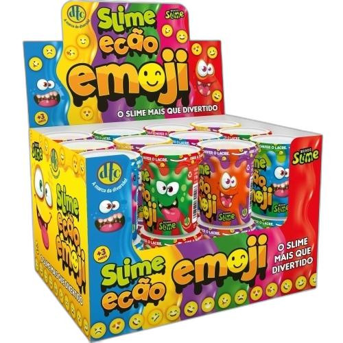 Detalhes do produto X Slime Ecao Emoji 01Un Dtc Sortido