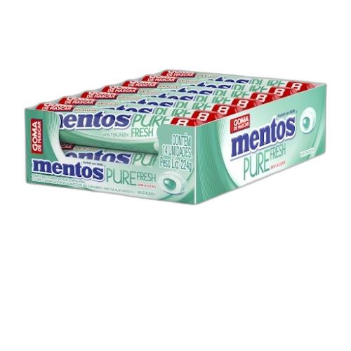 Detalhes do produto Goma Mast Mentos Stick 14Un Van Melle Wintergreen