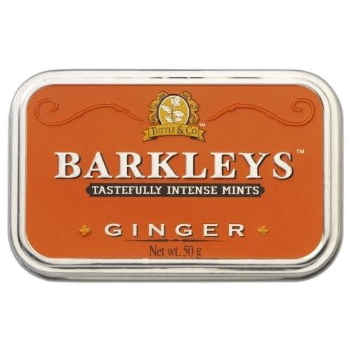 Detalhes do produto Bala Barkleys Ginger 50Gr Alpha Candies Gengibre