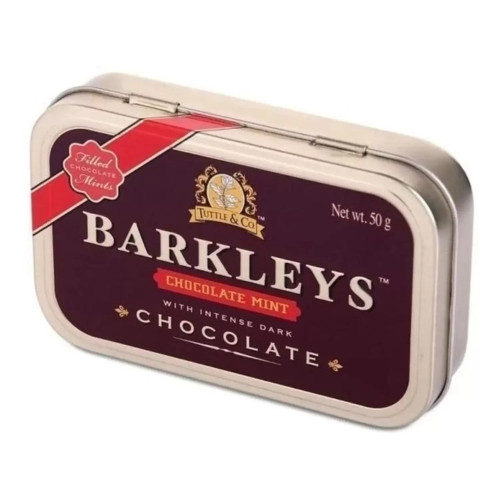 Detalhes do produto Bala Barkleys 50Gr Alpha Candies Choc.menta